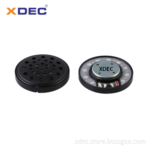 40mm 16mm core 32ohm 20mw headphone speaker unit